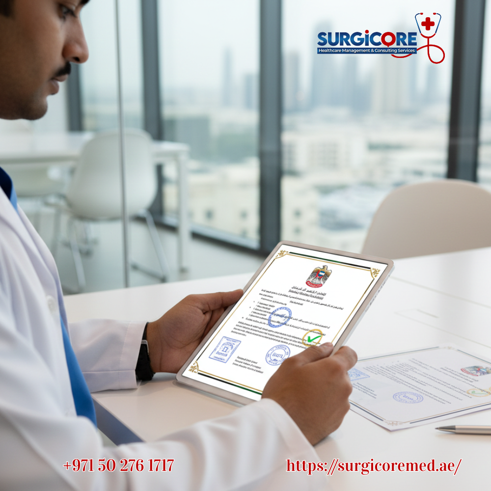 Dubai Health Authority License